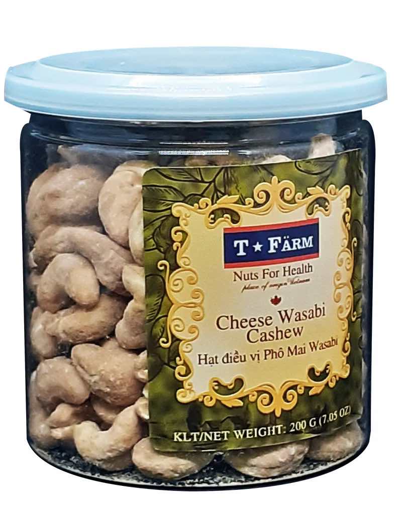  Flavor Cashew Baked Dried Premium Quality COMMON Cultivation Type T-FARM JAR 200GR SPICY CASHEW From Vietnam