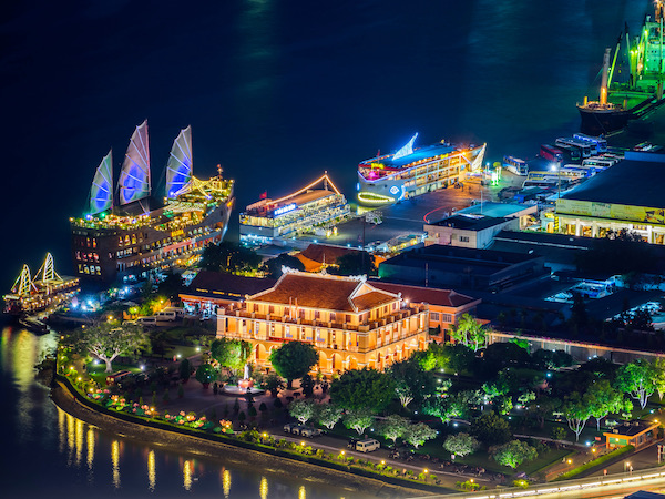 Saigon port – the Dragon Wharf and Ho Chi Minh Museum