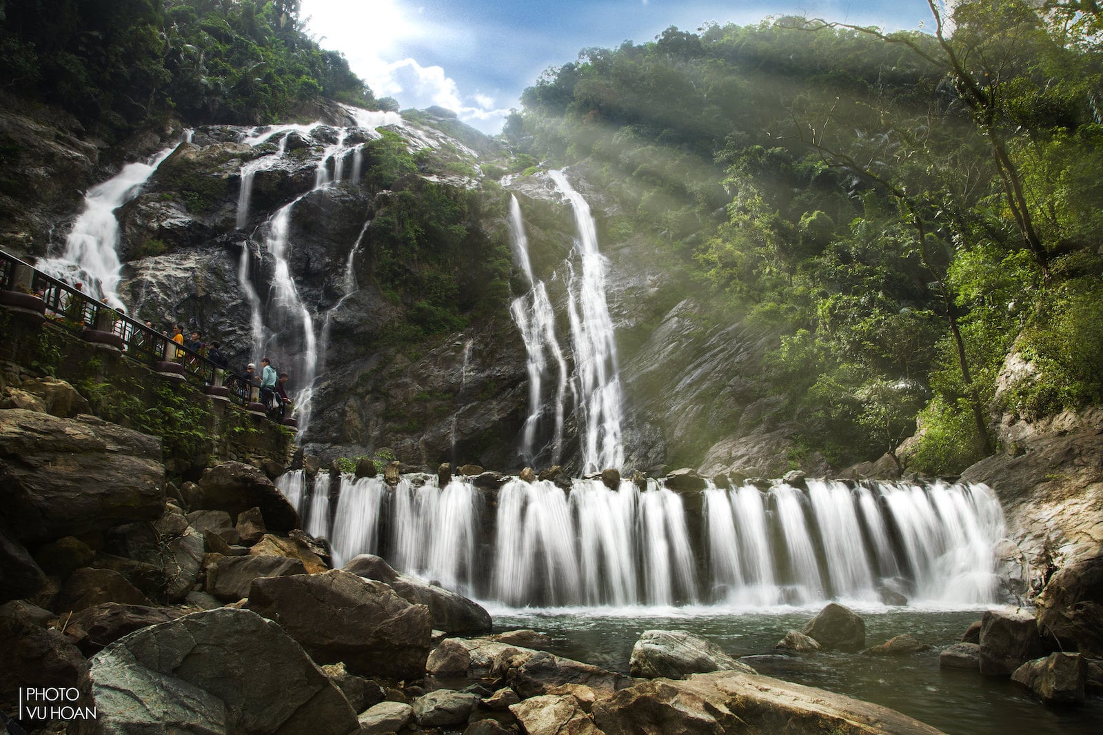 White Waterfall Tourist Area